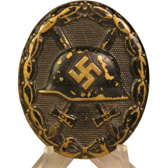 Verwundetenabzeichen 1939 Schwarz / Noir badge blessure. Espenlaub militaria