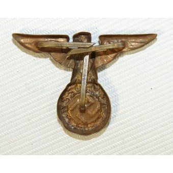 1927 model NSDAP eagle for SA and SS. Brass. Excellent condition. Espenlaub militaria