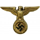 1927 års modell NSDAP-örn för SA och SS. Mässing. Utmärkt skick.