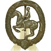 Insignia de jinete alemán del III Reich/ Deutsches Reiterabzeichen 3. Klasse en bronce