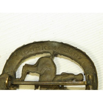 3:e rikets tyska ryttarmärke/ Deutsches Reiterabzeichen 3. Klasse i brons. Espenlaub militaria
