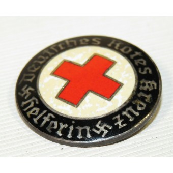 Servicio Broche de la Cruz Roja 3er Reich alemán DRK Mujer ayudante. Espenlaub militaria