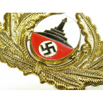 3er Reich Kyffhäuser-Bund, segundo patrón de la escarapela sombrero de visera. Espenlaub militaria