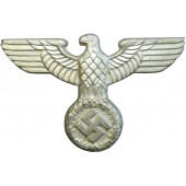 Cappello a visiera del Terzo Reich Reichspost o Postschutz aquila RZM M 1/16 marcata