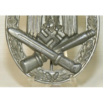 Allgemeines Sturmabzeichen/ General Assault Badge, kirjoittanut Frank & Reif, Stuttgart. Espenlaub militaria