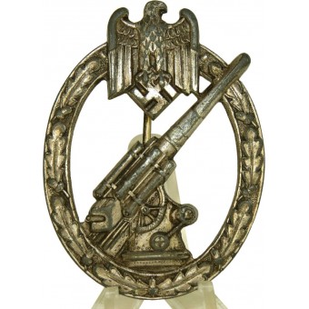 Flakkampfabzeichen des Heeres, armeijan flak -merkki, merkitsemätön C.E.Juncker. Espenlaub militaria