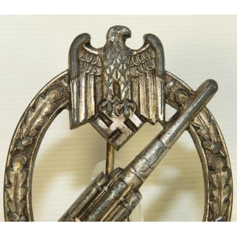 Flakkampfabzeichen des Heeres, armeijan flak -merkki, merkitsemätön C.E.Juncker. Espenlaub militaria