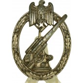 Flakkampfabzeichen des Heeres, distintivo Flak dell'esercito, non marcato C.E.Juncker