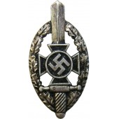 German 3 Reich NSKOV member badge, early GES.GESCH marked