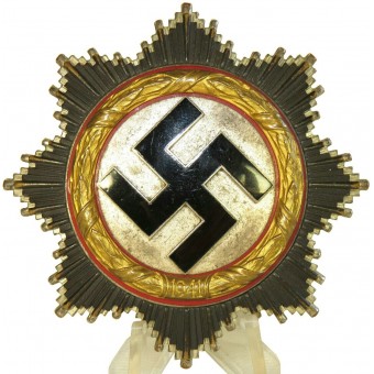 Saksan risti kullassa /Deutsche Kreuz kullassa, merkitty 20 - Zimmermann, Pforzheim. Espenlaub militaria