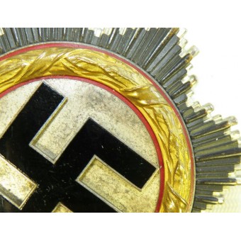 Deutsches Kreuz in Gold /Deutsche Kreuz in Gold, markiert 20 - Zimmermann, Pforzheim. Espenlaub militaria