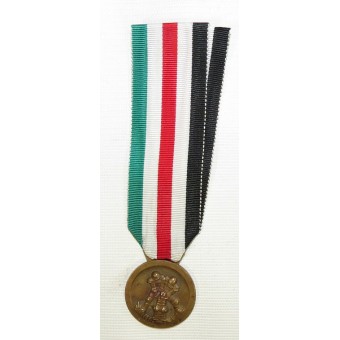 Duits-Italiaanse Afrika-campagne Medaille - Deutsch-italienische Erinnerungsmedaille An den Afrika-Feldzug Bronze. Espenlaub militaria