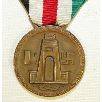 Deutsch-Italienische Erinnerungsmedaille an den Afrika-Feldzug Bronze - German-Italienian Africa Campaign Medal. Espenlaub militaria