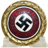 Золотой партийный знак НСДАП 10266. Малый