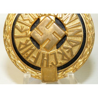 Hitlerjugend Leader Golden Sports Badge/ Führer-Sportabzeichen der HJ  by Gustav Brehmer. Espenlaub militaria