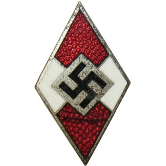 Hitlerjugend-jäsenmerkki M1/93 RZM Marked-Gottlieb Friedrich Keck & Sohn. Espenlaub militaria