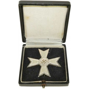 Mérito Kriegsverdienstkreuz / Guerra de la Cruz 1 clase sin espadas 4, en caja.. Espenlaub militaria
