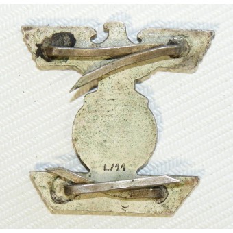 L 11 boucle marquée à Croix de fer 2ème classe 1914, Wiederholungsspange 1939 für das Eiserne Kreuz. Espenlaub militaria