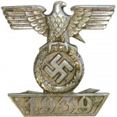 L 11 broche marcado a la Cruz de Hierro de 2ª clase de 1914, Wiederholungsspange 1939 für das Eiserne Kreuz