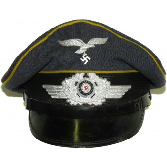 Luftwaffe Flying Crew of Parachutisten Visor Hat. Espenlaub militaria