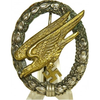 Luftwaffe Paratrooper Badge / Fallschirmschützenabzeichen der Luftwaffe- Juncker. Espenlaub militaria