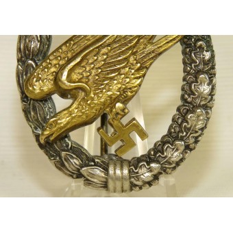 Badge Luftwaffe Parachutiste / Fallschirmschützenabzeichen der Luftwaffe- Juncker. Espenlaub militaria