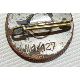 M1/127RZM NSDAP-Mitgliederabzeichen - Alfred Stübbe. Espenlaub militaria
