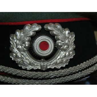 Oficiales de la Wehrmacht Heer artillería visera sombrero.. Espenlaub militaria