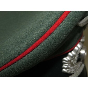 Gli ufficiali della Wehrmacht Heer artiglieria visiera del cappello.. Espenlaub militaria