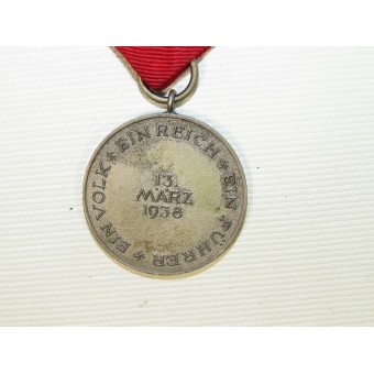 Medaille Zur Erinnerung An Den 13. März 1938 Anschluss, 13 maart 1938 Herdenkingsmedaille. Espenlaub militaria