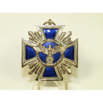 NSDAP Long Service Award, 2e klas voor 15 jaar-NSDAP Dienstauszeichnung, 2. Stufte in Silber. Espenlaub militaria