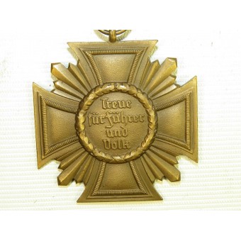 Prix ​​NSDAP long service pour 10 ans avec la boîte démission par Wilhelm Deumer-Lüdenscheid. Espenlaub militaria