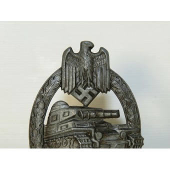 Panzer Assault Badge Panzerkampfabzeichen Silver Grade door Hermann Aurich Co. Espenlaub militaria