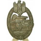 Panzerkampfabzeichen, merkitsemätön hopealuokka