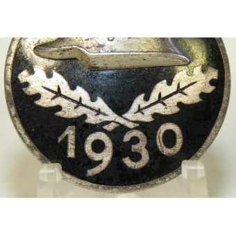 Stahlhelmbund - Diensteintrittsabzeichen 1930, miembro de placa de Der Stahlhelm Veteranos. Espenlaub militaria