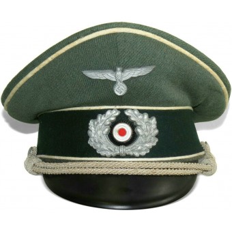 Oficiales de la Wehrmacht Heer infantería visera del sombrero. Espenlaub militaria