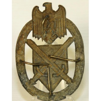 Wehrmacht Heer Longe Tir Badge, 2ème modèle. Espenlaub militaria