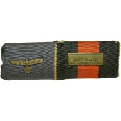 Wehrmacht ribbon bar: 4 years in the Wehrmacht and Czech Anschluss
