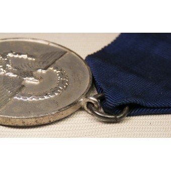 Medalj för 8 års trogen tjänstgöring inom polisen i tredje riket.. Espenlaub militaria