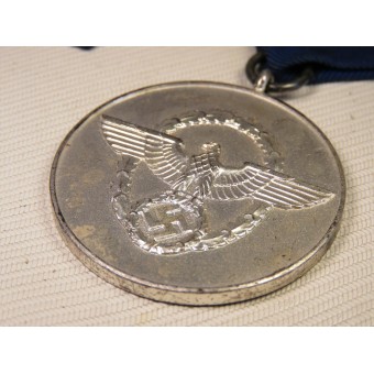 Medaille für 8 Jahre treuen Dienst in der Polizei des 3. Reiches. Espenlaub militaria