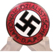 NSDAP-Mitgliederabzeichen M1 / 34 RZM Karl Wurster