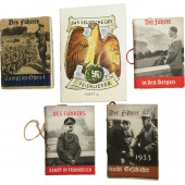Set van 5 kleine WHW propagandaboekjes