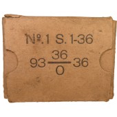 Caja de munición holandesa para cartuchos Mannlicher-Hembrug m95