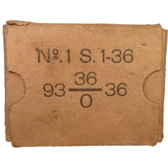 Dutch ammo box for Mannlicher-Hembrug m95 cartridges. Espenlaub militaria