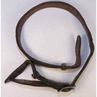 German chin strap for steel helmet,  G. Singer Klattau 1941. Espenlaub militaria