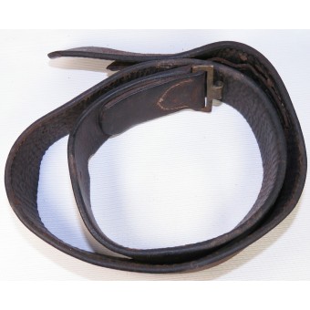 Cintura di pelle tedesco per attrezzature campo dalla prima guerra mondiale. Espenlaub militaria