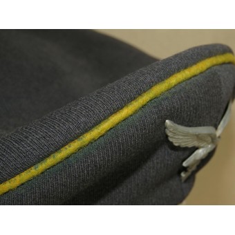 Cappello Visiera Luftwaffe per i ranghi più bassi del personale di volo o paracadutisti. Espenlaub militaria