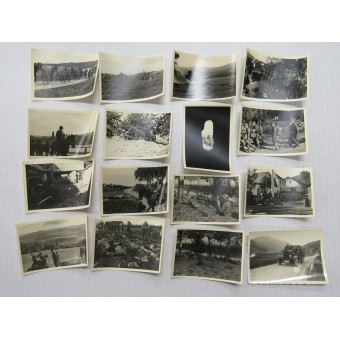 250 fotografías de archivo del comandante del batallón de la 98ª GJ regimiento de la Wehrmacht - Mayor Alfons Schmid. Espenlaub militaria