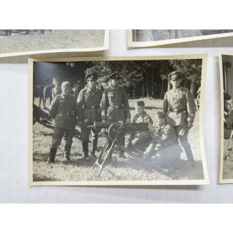 250 fotos van het archief van de Battalion-commandant van het 98e GJ-regiment van de Wehrmacht - Major Alfons Schmid. Espenlaub militaria