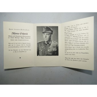 250 fotografías de archivo del comandante del batallón de la 98ª GJ regimiento de la Wehrmacht - Mayor Alfons Schmid. Espenlaub militaria